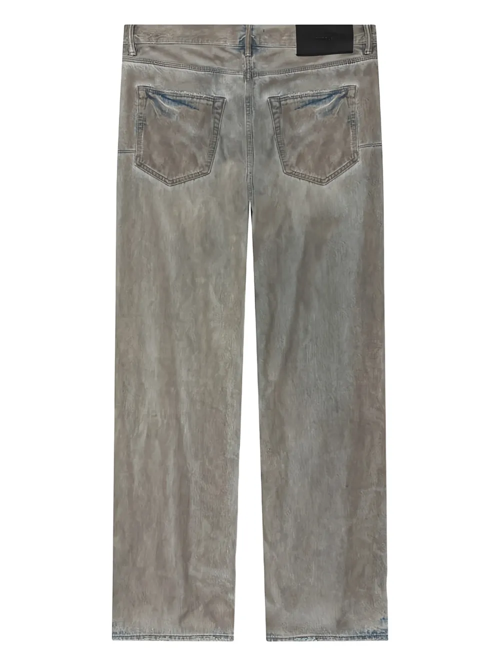 Purple Brand logo-patch jeans - Grijs