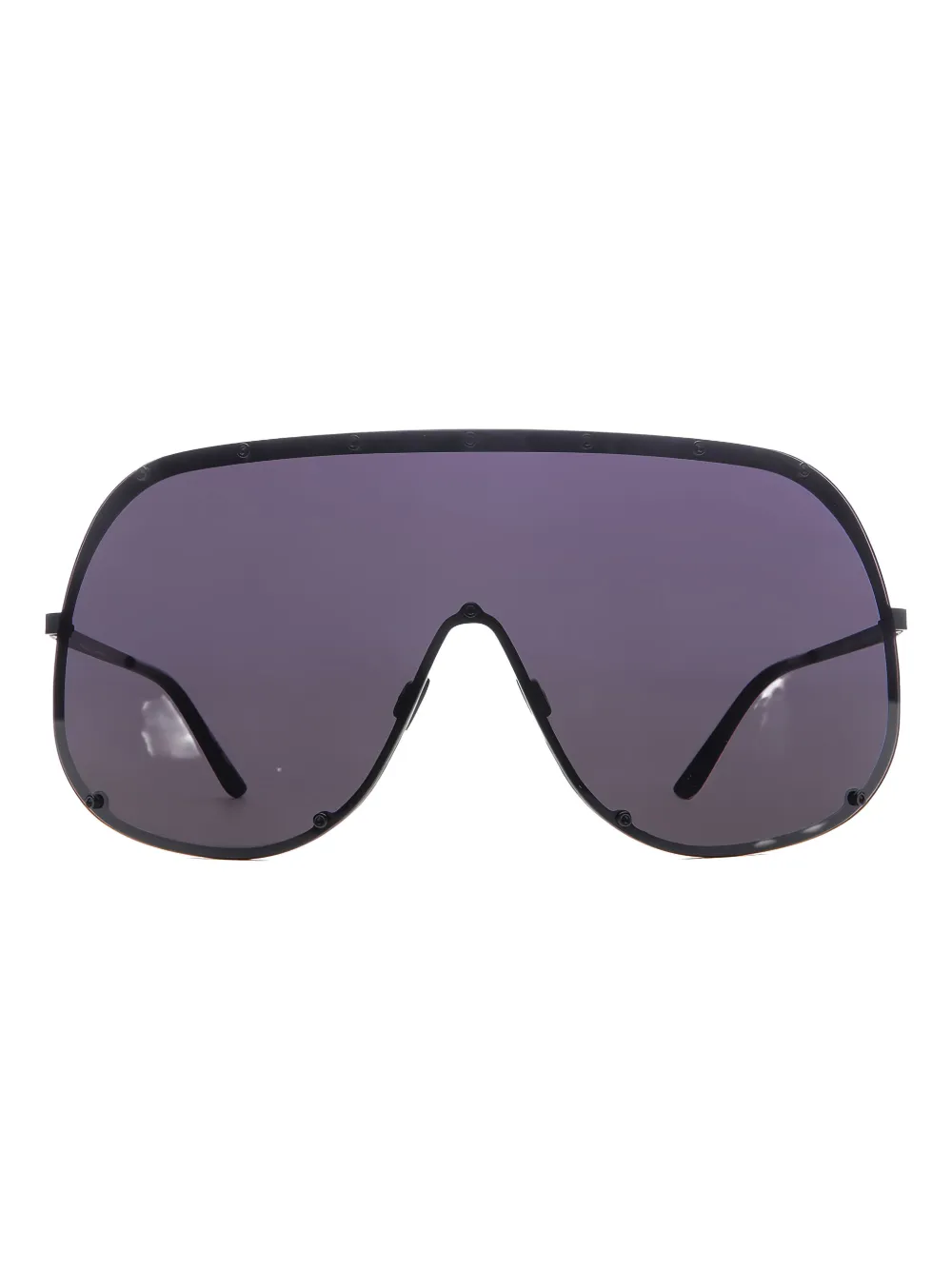Rick Owens Drkshdw Shield-frame Sunglasses In Blue