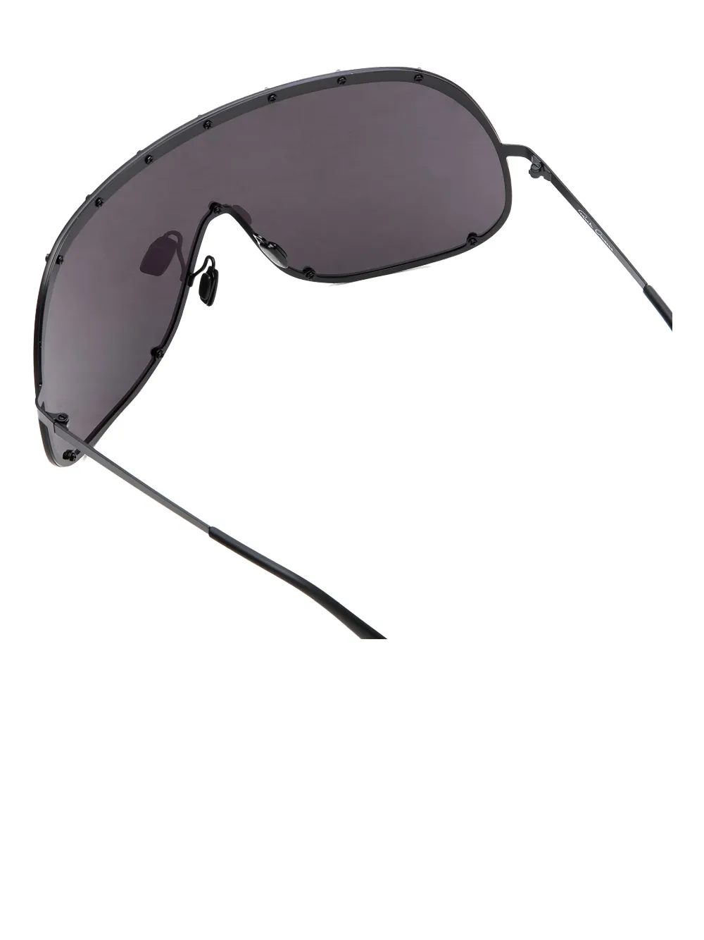 Rick Owens Drkshdw Shield-frame Sunglasses In Blue