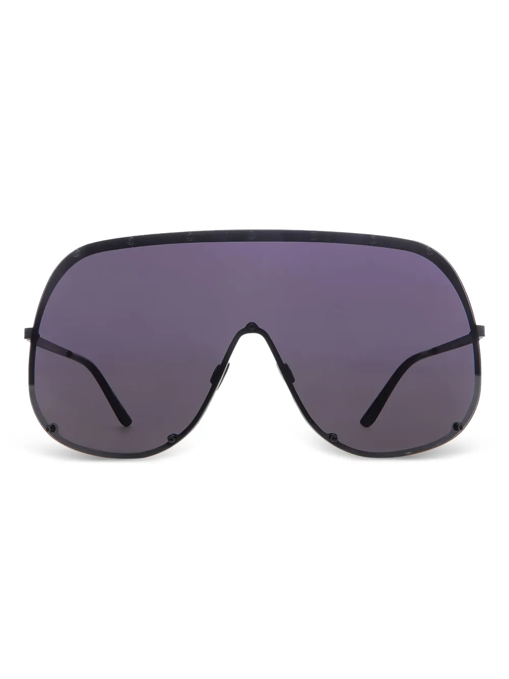 Rick Owens DRKSHDW shield-frame sunglasses | Black | Image 1