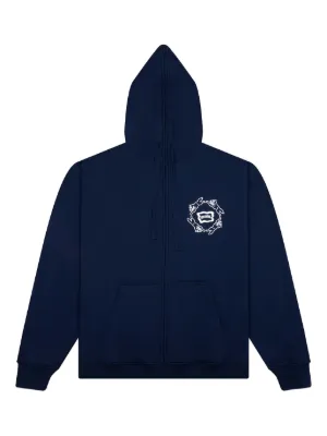 PALACE JUNGLE DREAM HOOD Navy パレス パーカー M Palace Jungle Dream Hoodie | Blue | FARFETCH JO