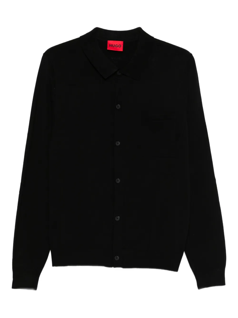 HUGO San Jordan cardigan | Black | Image 1
