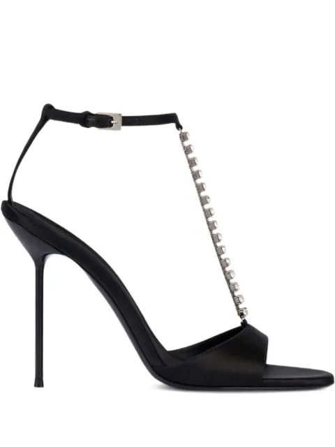 Paris Texas 105mm Lidia chain heel sandals
