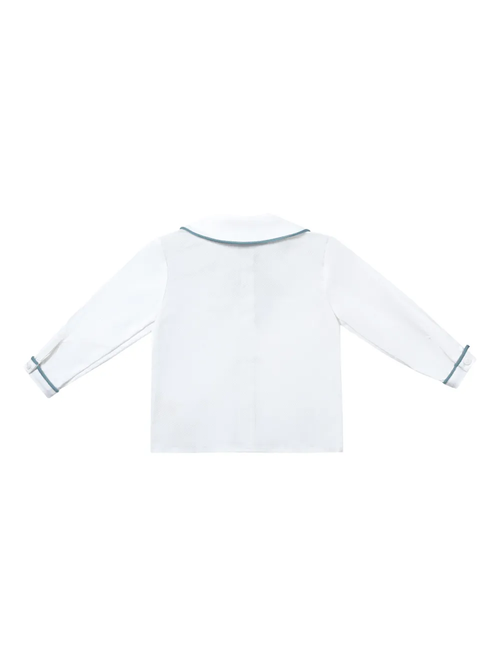 Moustache Shortsset met zijzak Wit