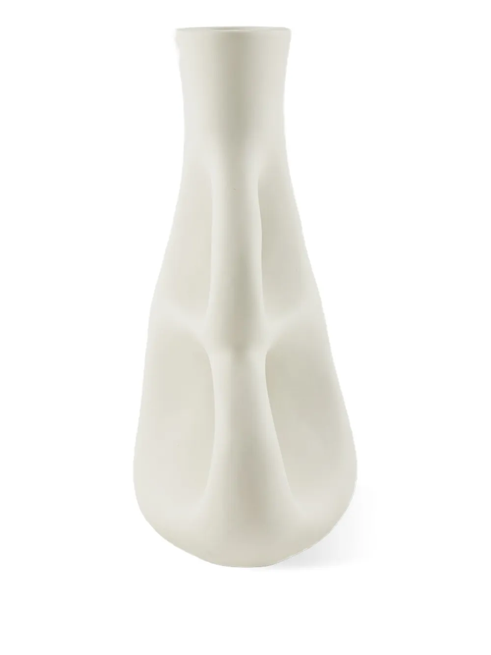 Polspotten Three Ears Vase (21cm X 9cm) In White