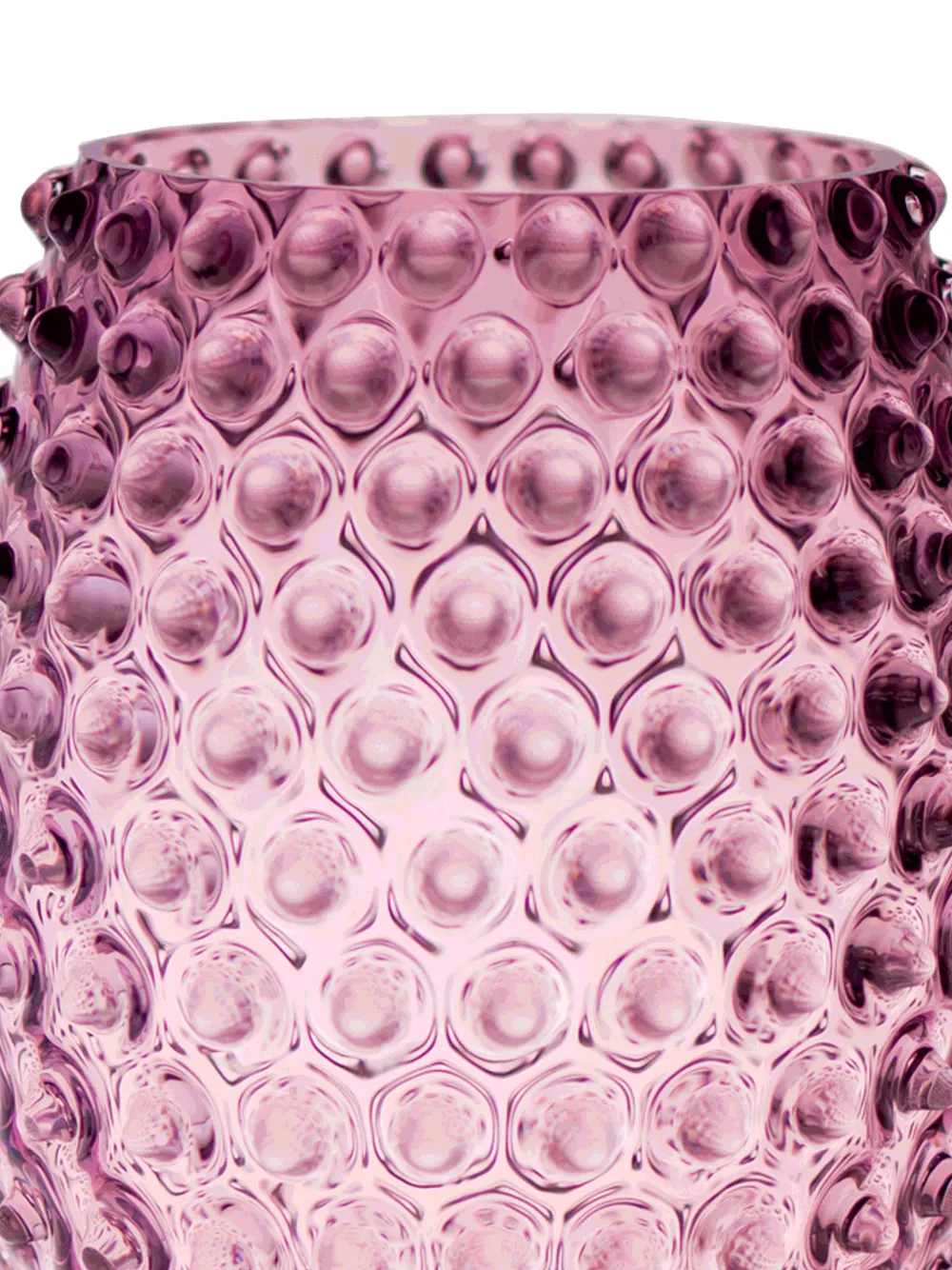 KLIMCHI Hobnail vase (23CM) - Paars