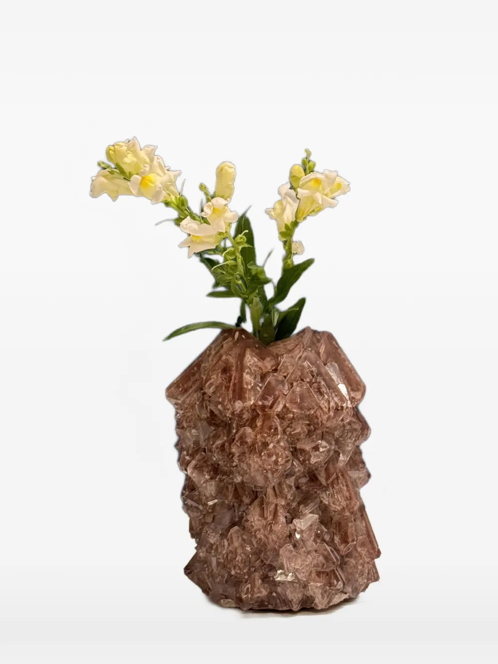 Mineral Series Vases Brown Uni In Brown