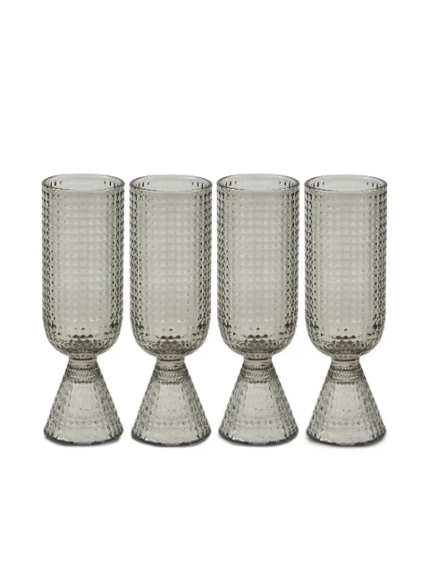 POLSPOTTEN Rooftop champagne glasses (set of four)