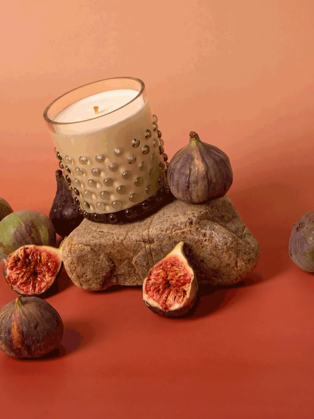 Klimchi Hobnail Candle (180g) In Green