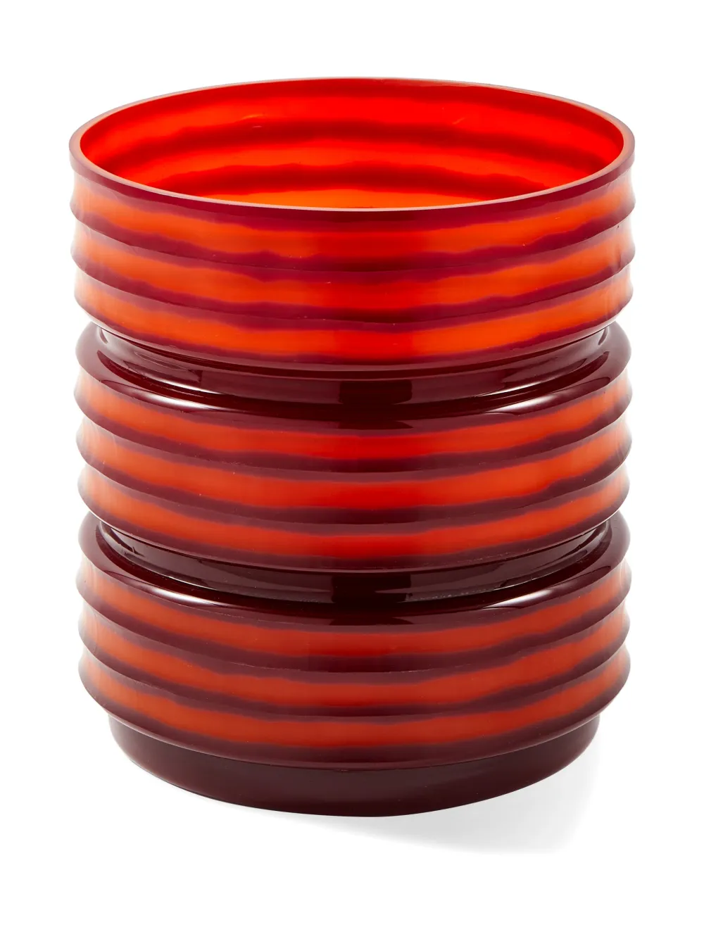 POLSPOTTEN large Layer vase (28cm) | Red | Image 1