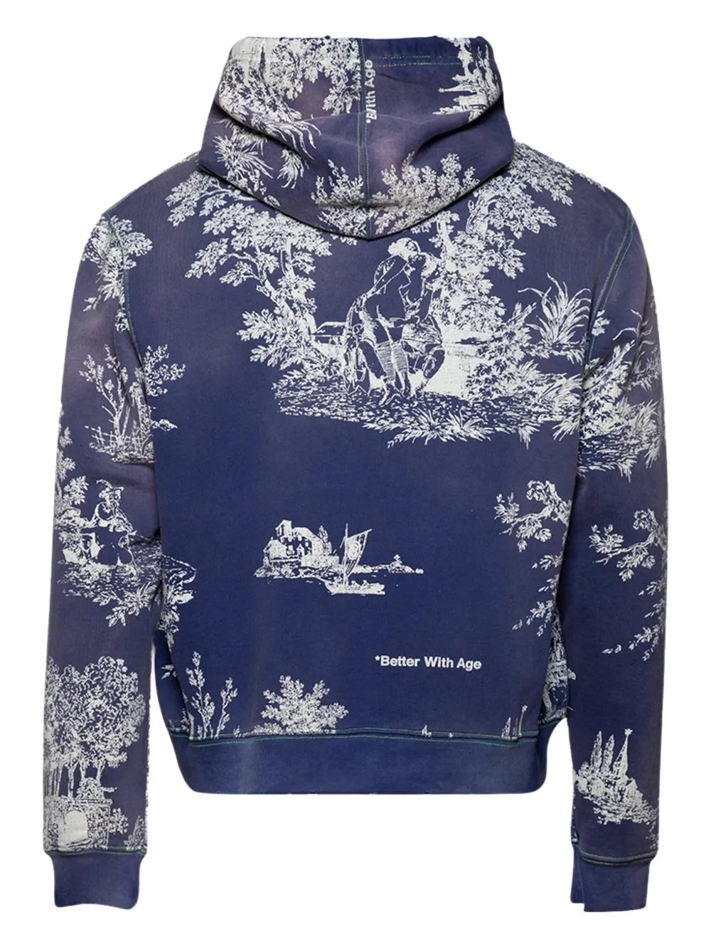 Better with Age  Yeresa patterned hoodie | Hoodies | Image 2