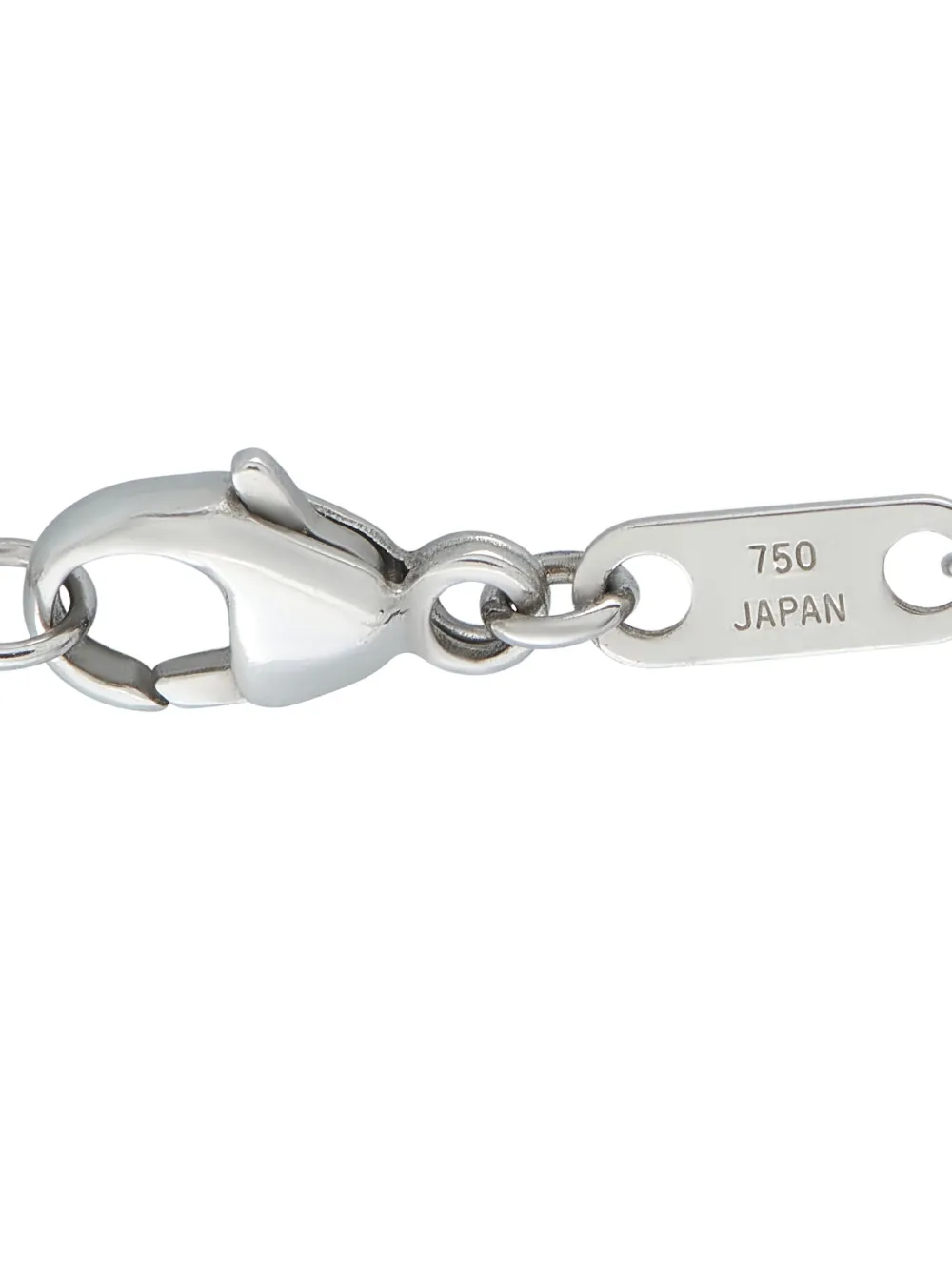 HEARTS ON FIRE Pre-owned 14k White Gold Diamond Necklace In Silver