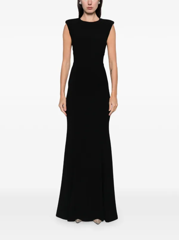 chinese dress ladies Paloma One Shoulder Knit Maxi Dress with Flowers