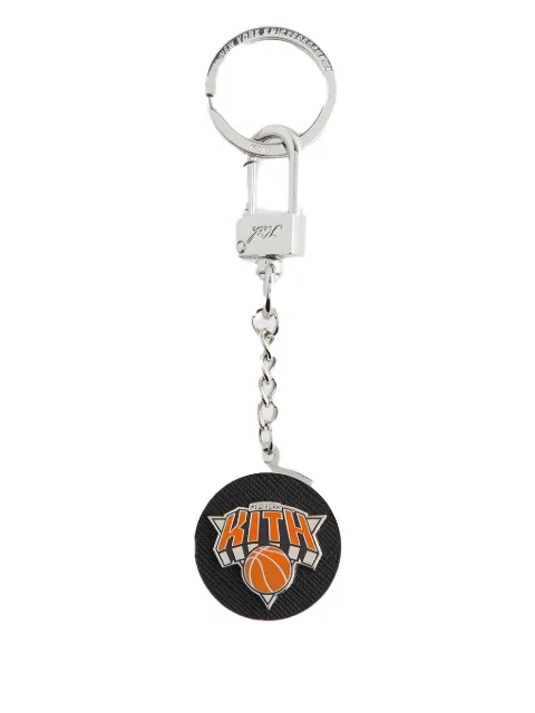 KITH logo-print keychain