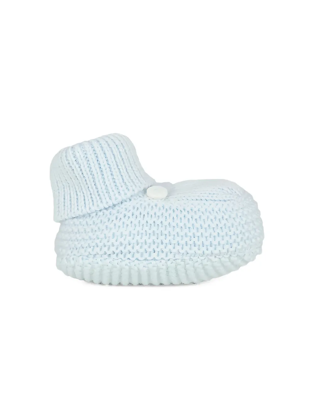Little Bear virgin wool crib shoes - Blu