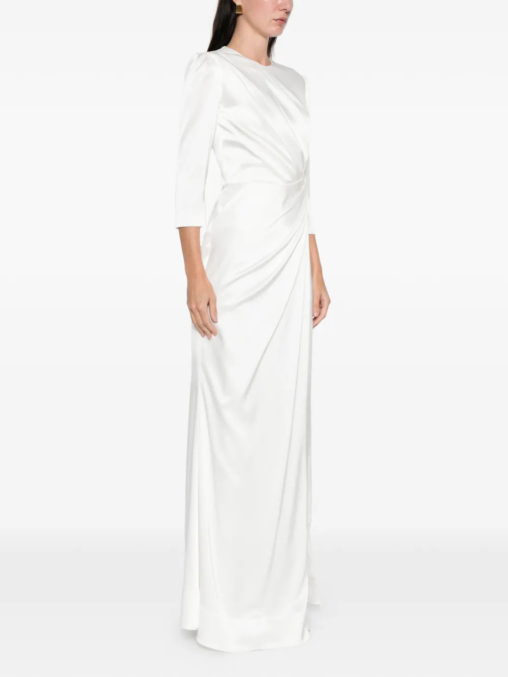 Zina Draped Maxi Dress