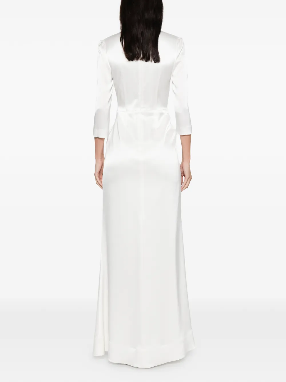 Zina Draped Maxi Dress