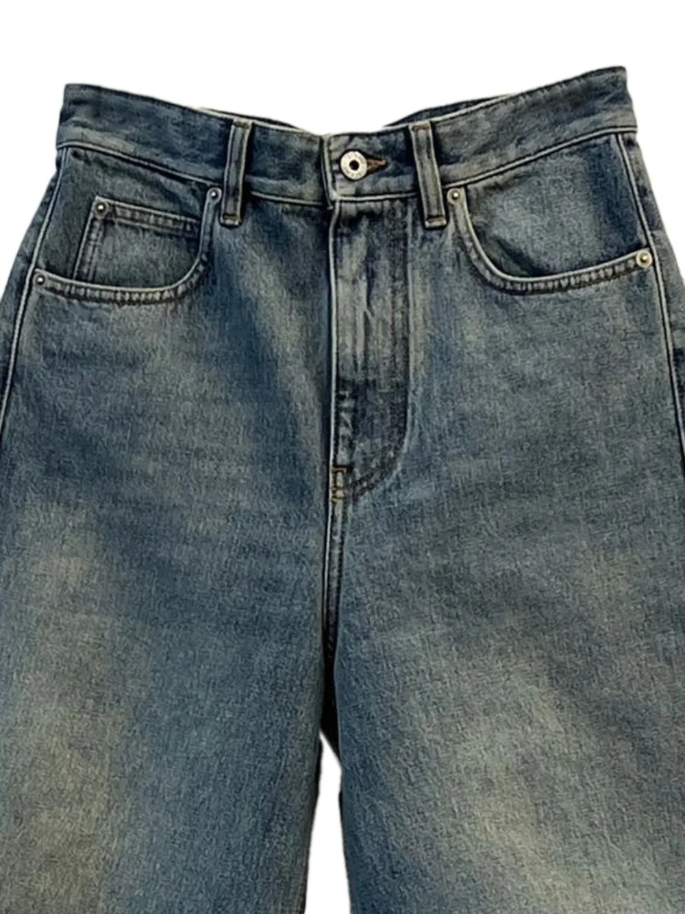 LOEWE Jeans met vlakken - Blauw