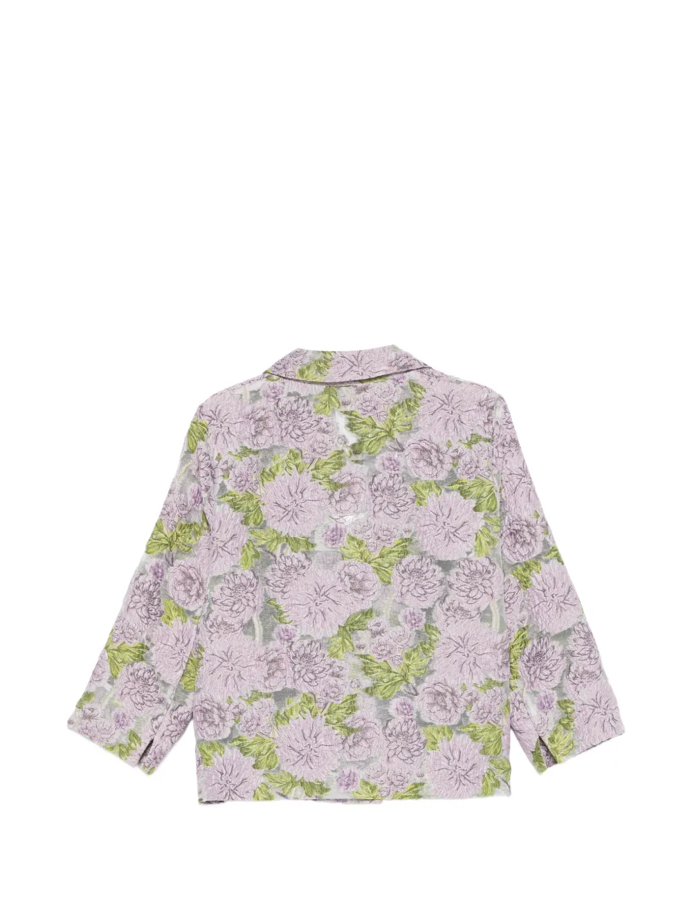  Marina Rinaldi Pmrgirello Floral Jacket - Purple 