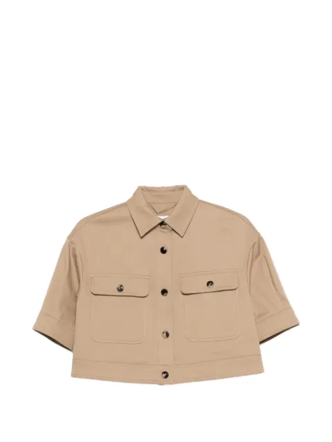 Max Mara chamarra corta con botones