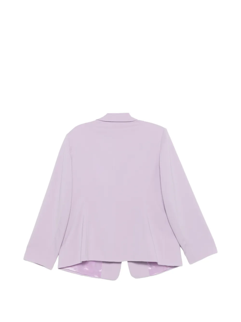  Marina Rinaldi Buttoned Blazer - Purple 