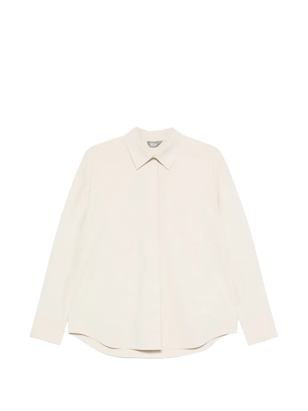Max Mara long-sleeve shirt - Nude