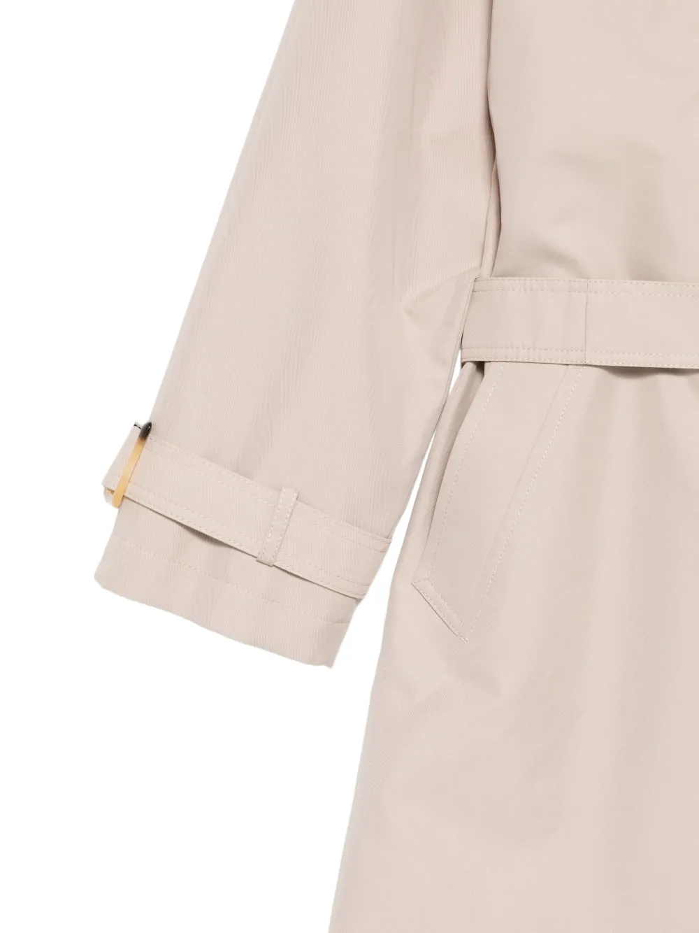  Marina Rinaldi Mrspatto Buttoned Belted Coat - Neutrals 
