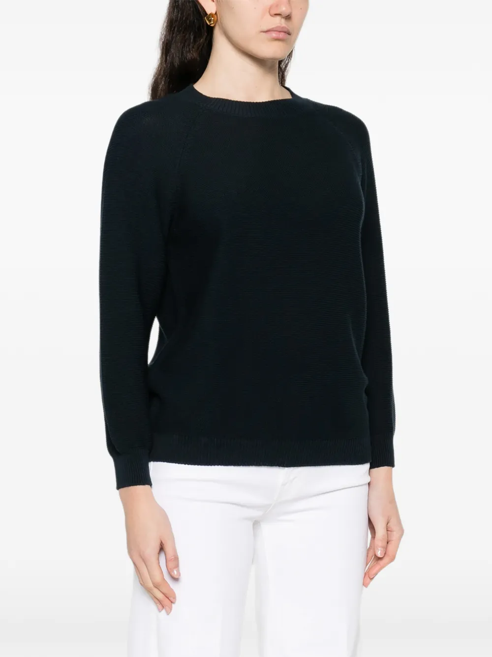  Weekend Max Mara Wkdaere Textured Sweater - Blue 