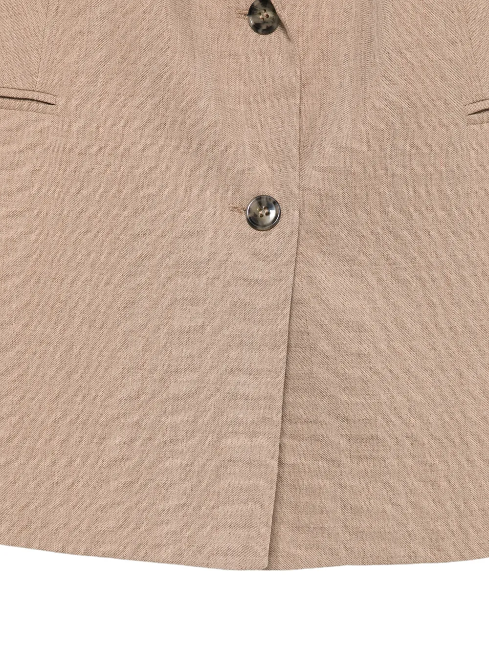  Marina Rinaldi Button-fastening Blazer - Neutrals 