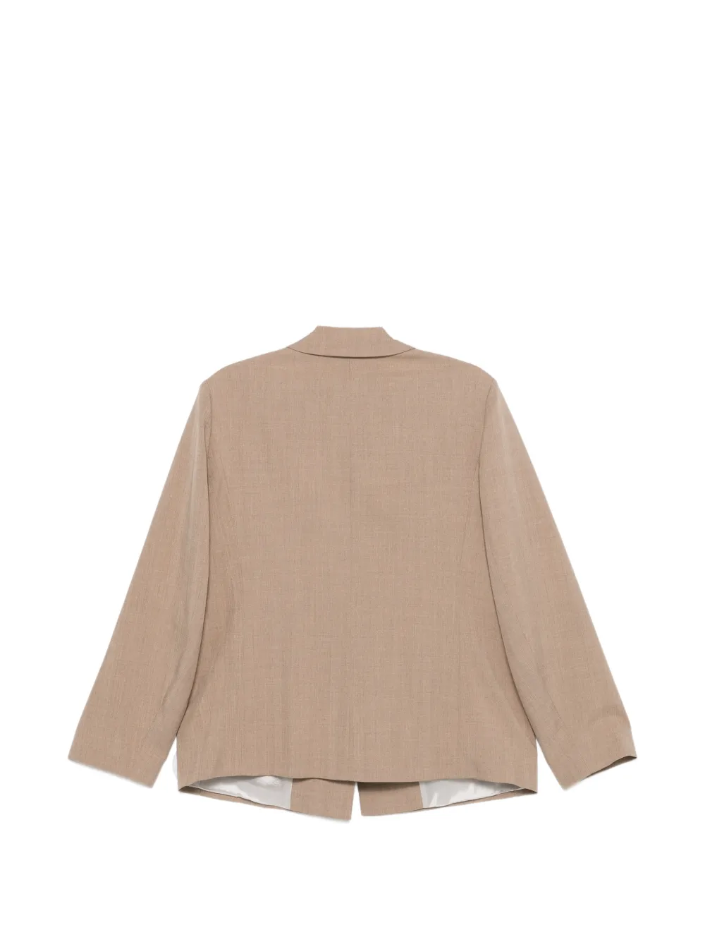  Marina Rinaldi Button-fastening Blazer - Neutrals 