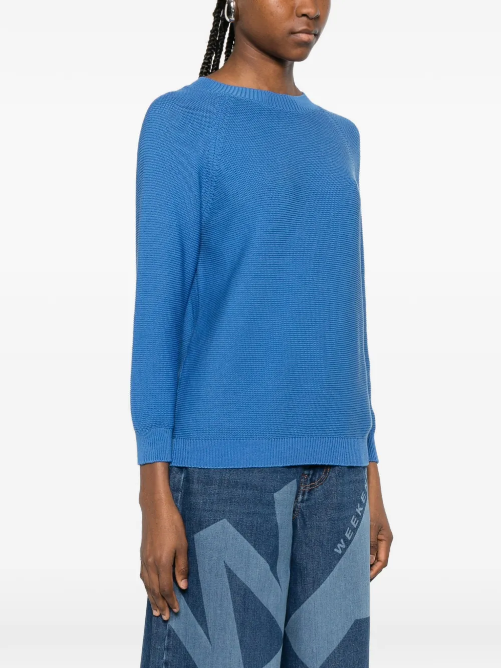  Weekend Max Mara Wkdaere Knitted Sweater - Blue 
