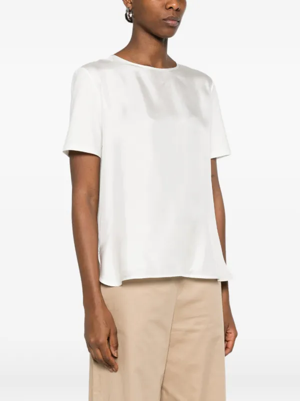 Max Mara short-sleeve T-shirt | White | FARFETCH PT
