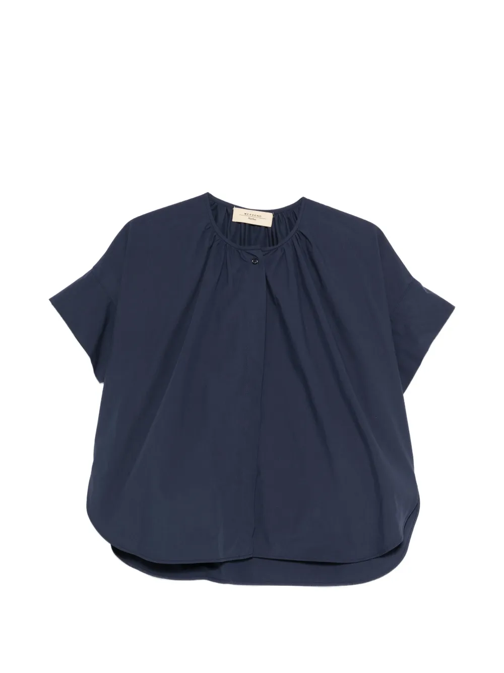 Weekend Max Mara round-neck shirt - Blu