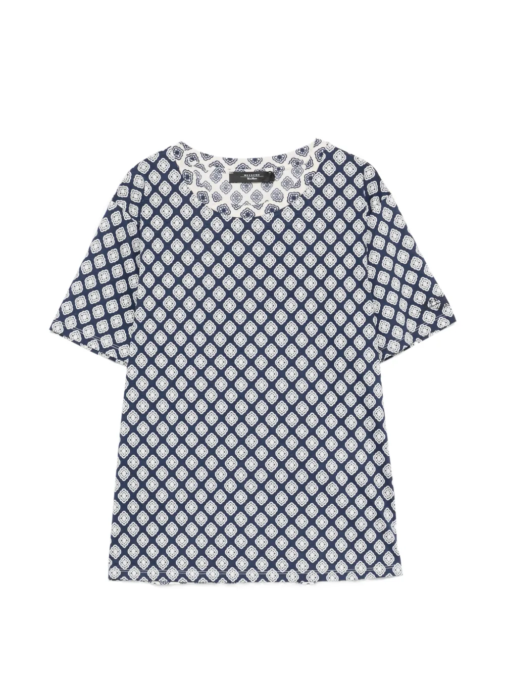 Weekend Max Mara printed T-shirt - Blu