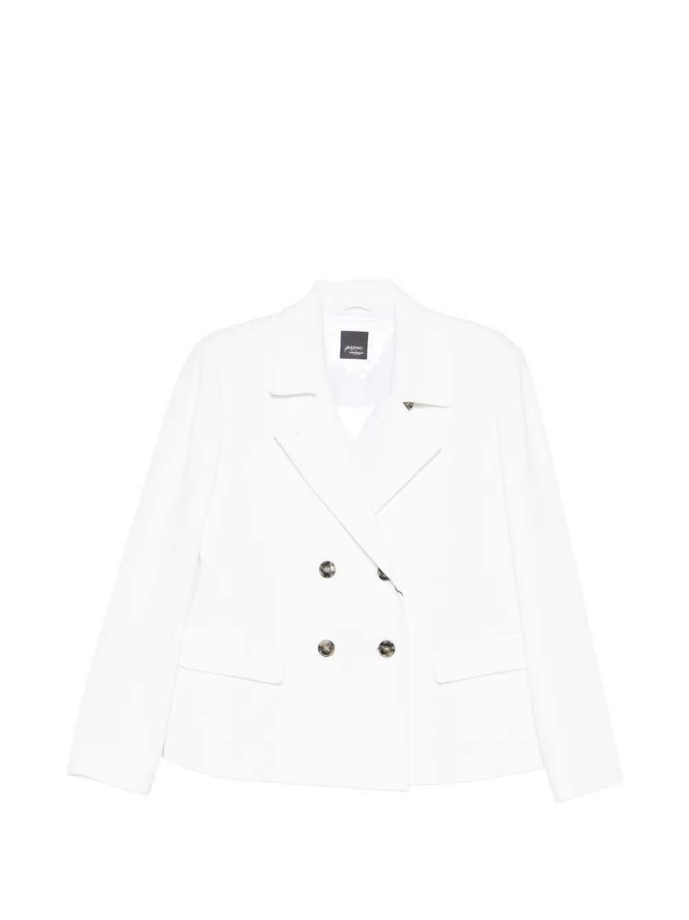 Marina Rinaldi PMRAERE double-breasted blazer - White