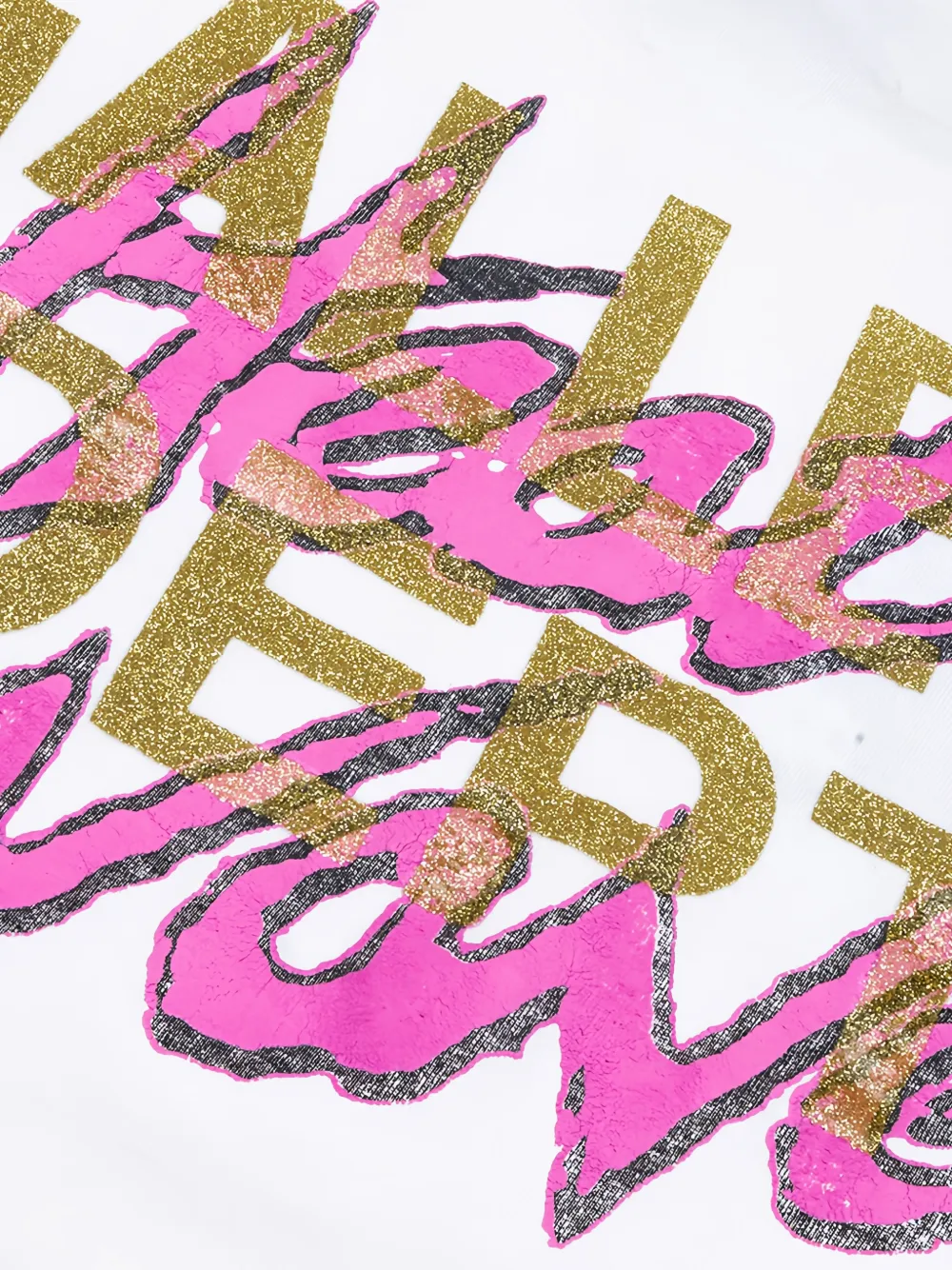 GALLERY DEPT. x Doc Johnson Heat Wave T-shirt met grafische print Wit