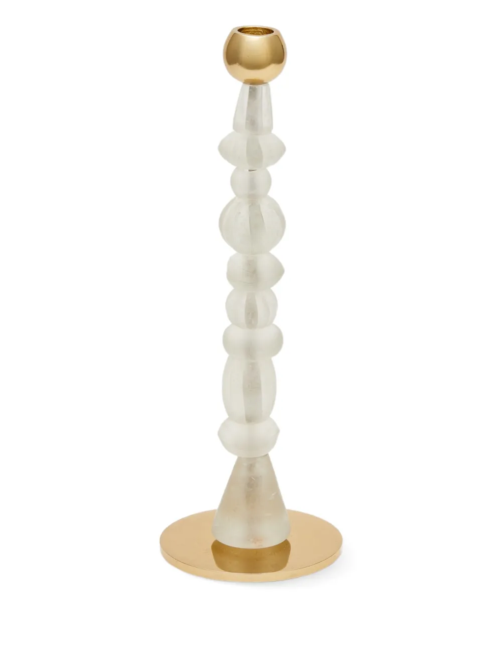 Polspotten Beads Candle Holder In White