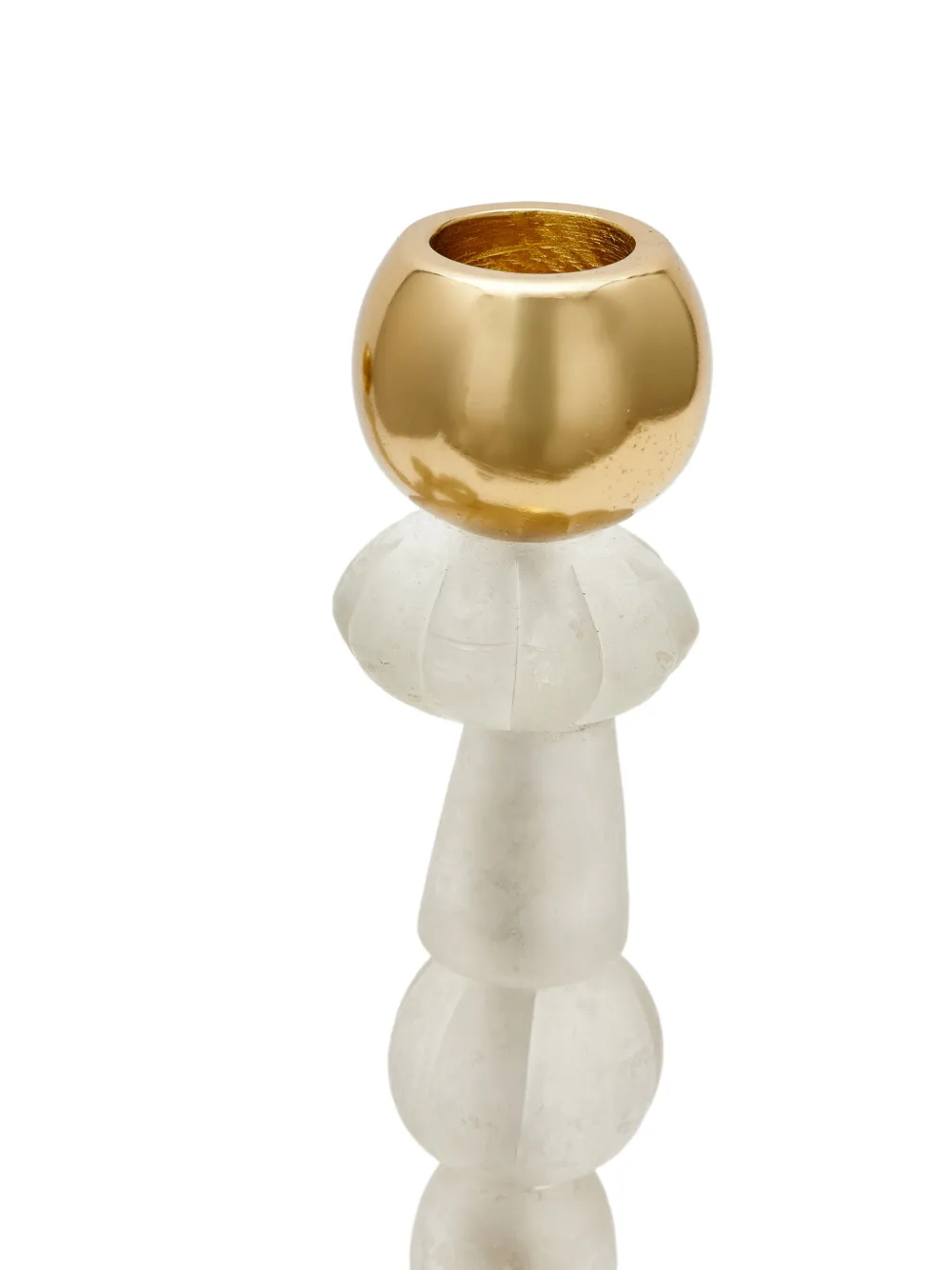 Polspotten Beads Candle Holder In White