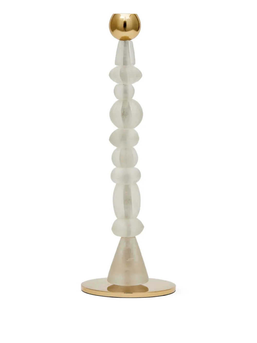 Polspotten Beads Candle Holder In White