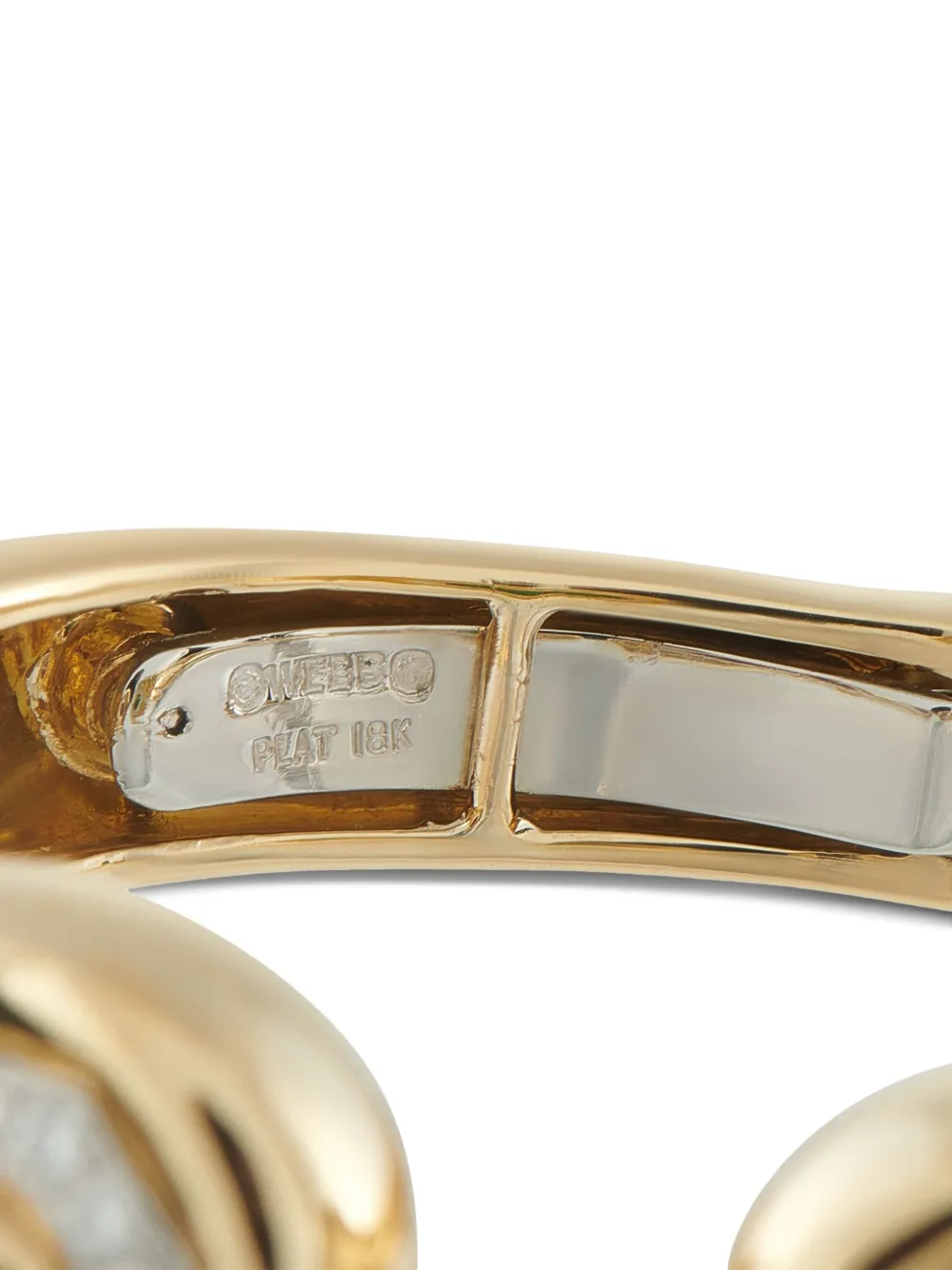 David Webb pulsera en oro amarillo de 18kt con piedras | Image 2