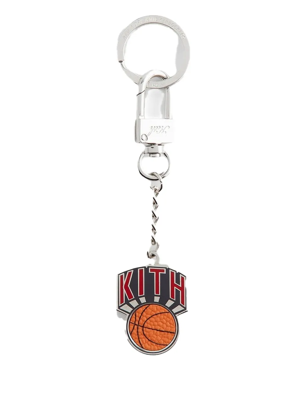 KITH logo-print keychain | Silver | Image 1