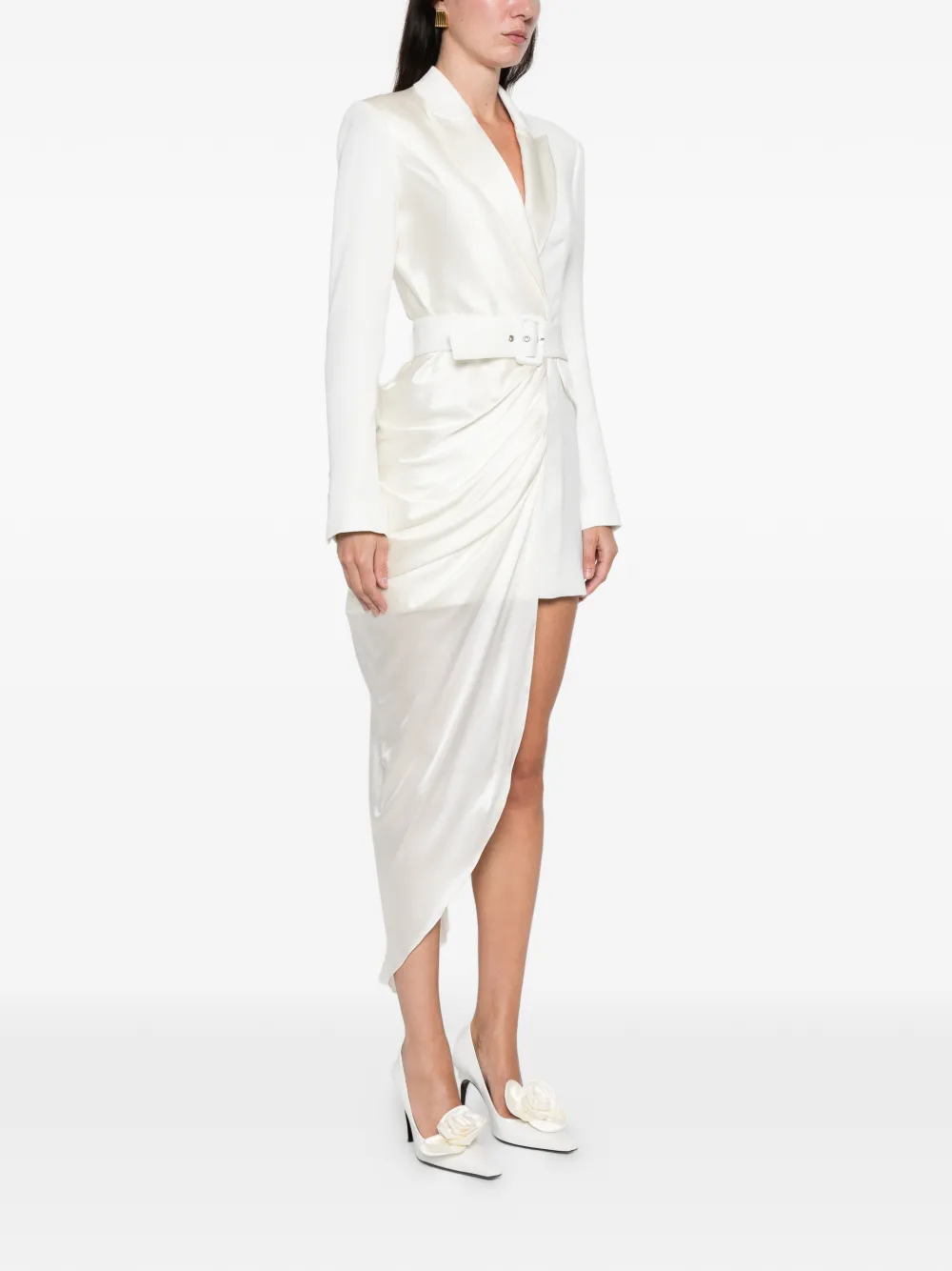 SILK LOVE & LACE Jurk Wit