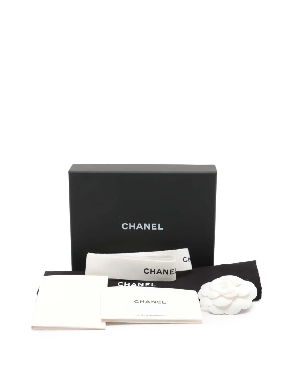 CHANEL Pre-owned 2021-2025 Mini Nano Aged Calfskin Kelly Shopper Bag Satchel In Black