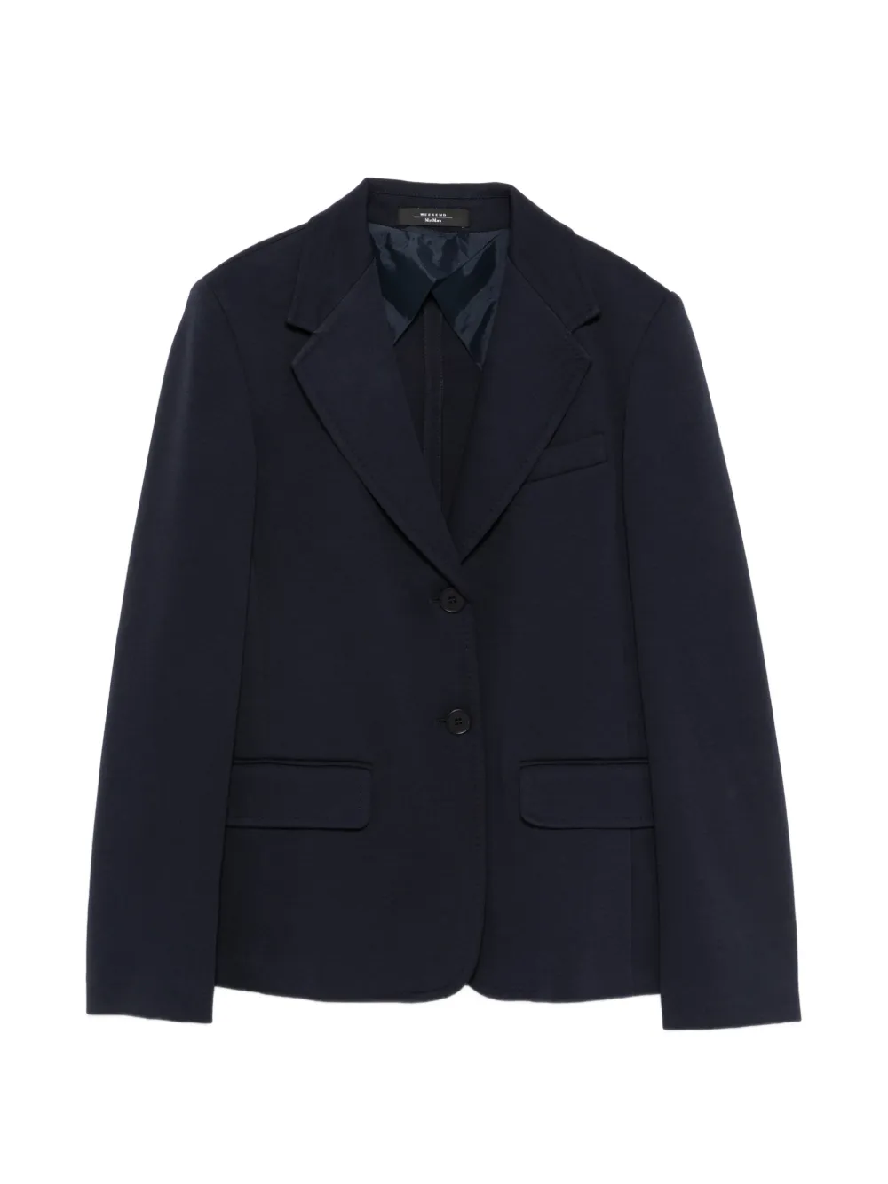 Weekend Max Mara Wkdginnasta button blazer - Blu