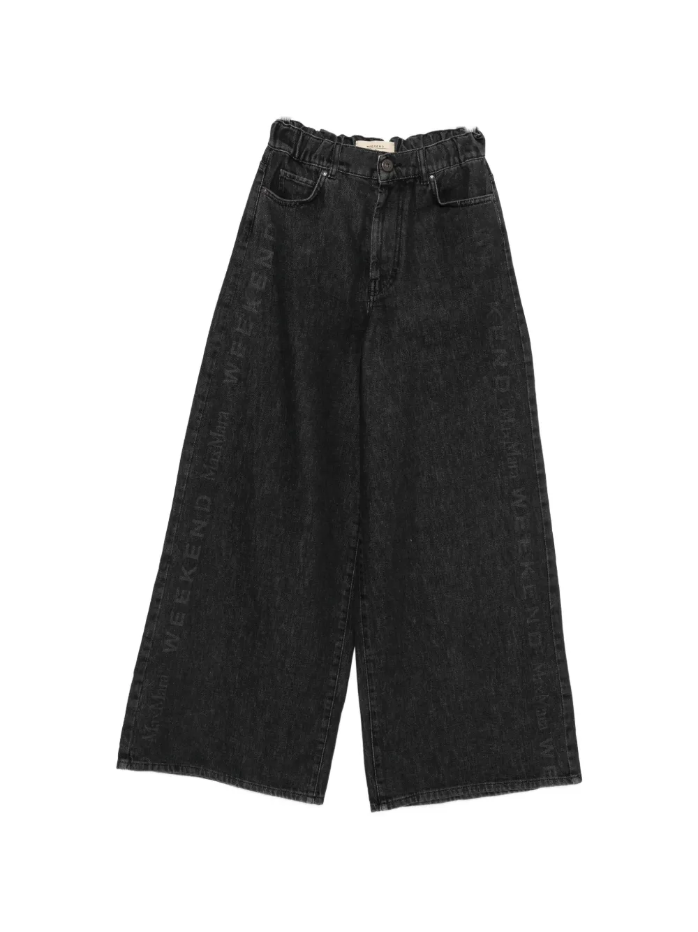 Weekend Max Mara WKDVORTICE logo jeans - Nero