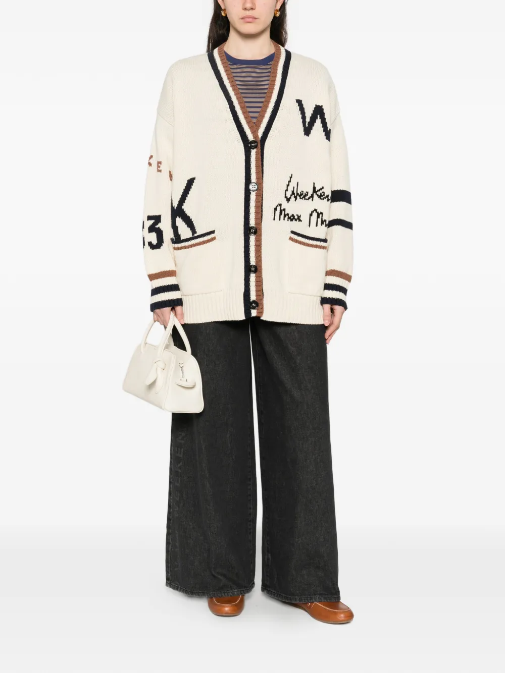  Weekend Max Mara Wkdvortice Logo Jeans - Black 