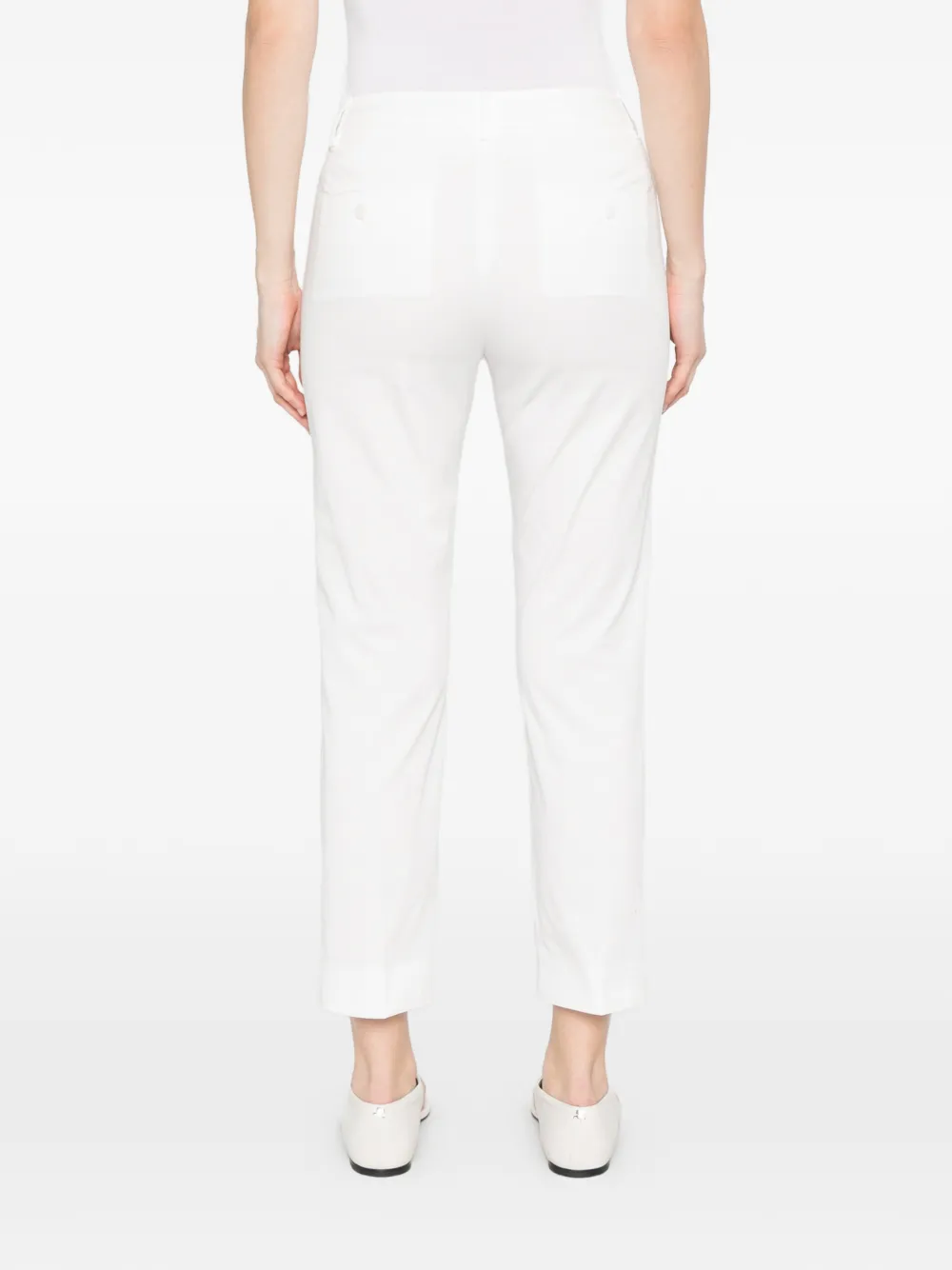 Weekend Max Mara Cropped broek Wit