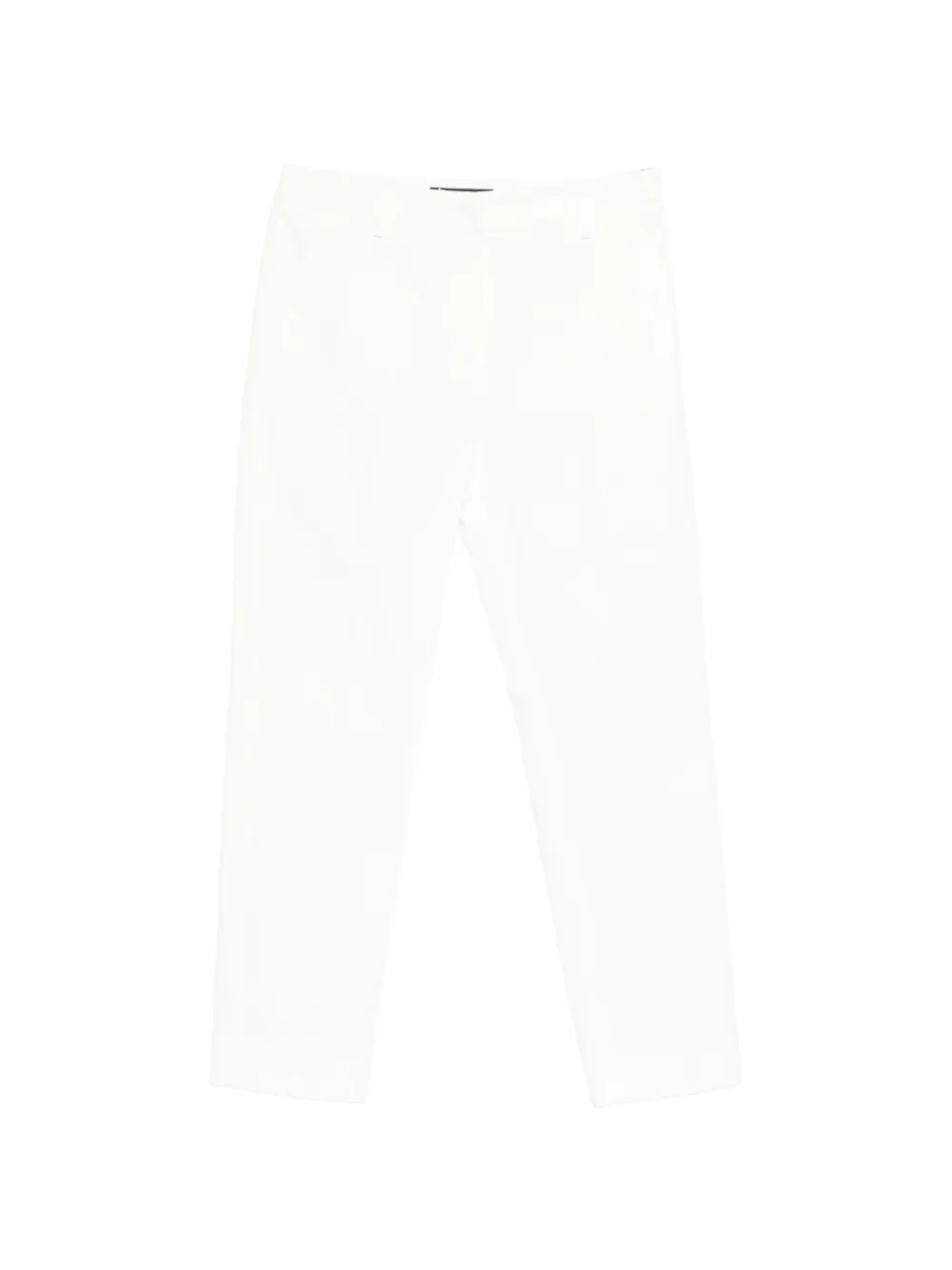 Weekend Max Mara cropped cigarette trousers - Bianco