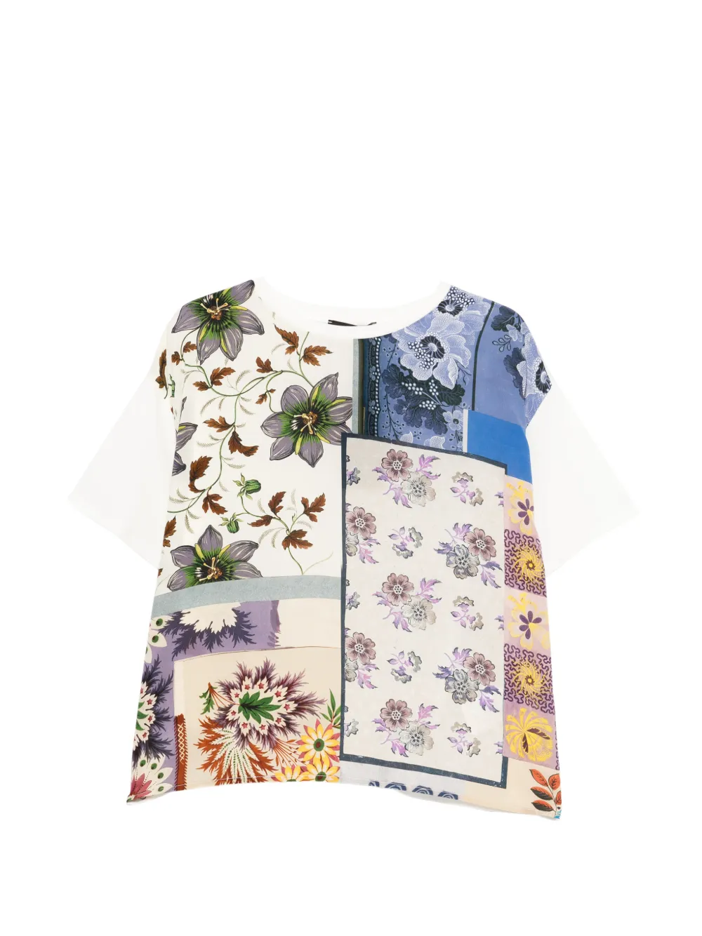 Weekend Max Mara floral-print T-shirt - Bianco
