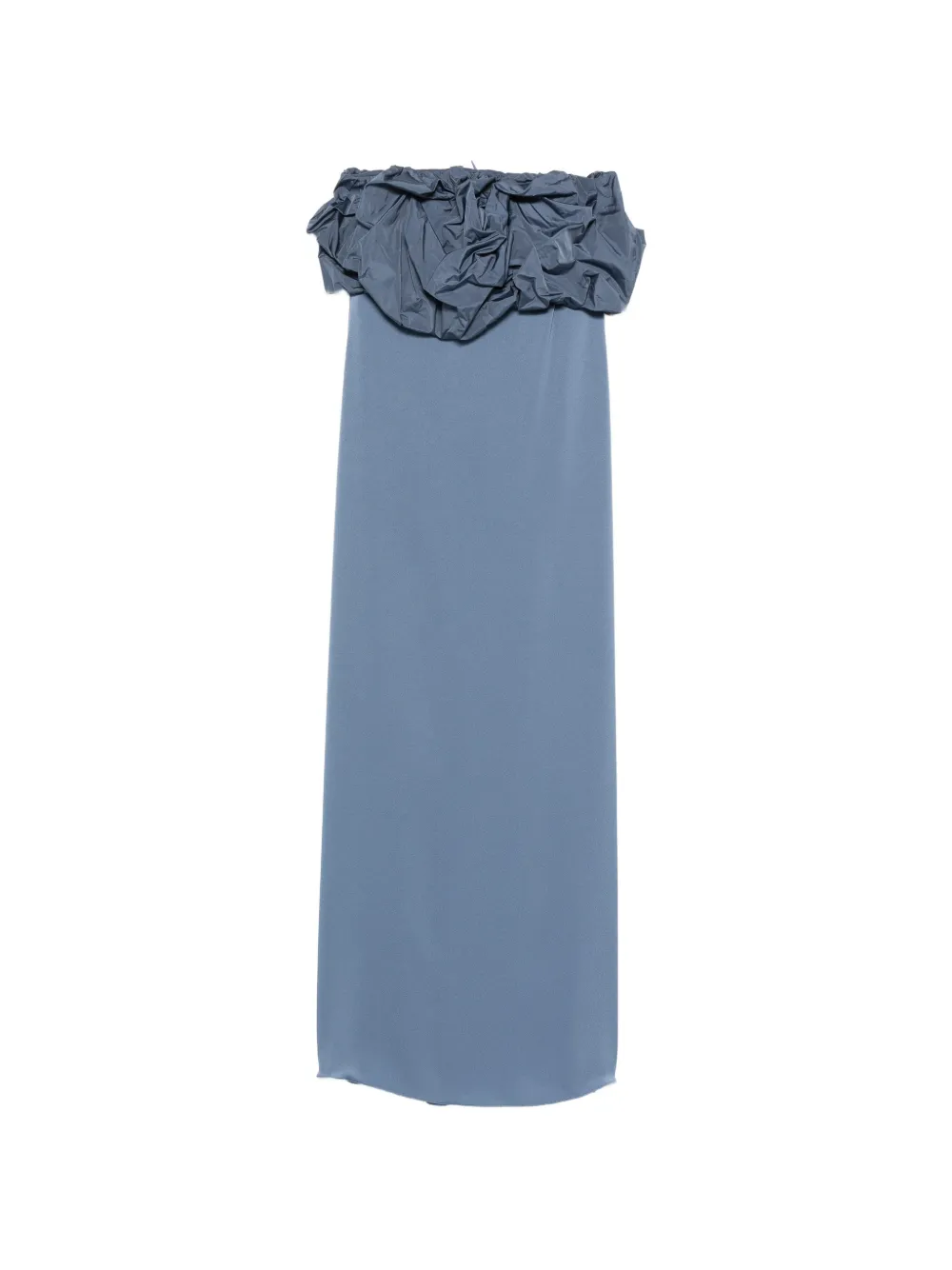 Max Mara Operoso strapless maxi dress - Blue